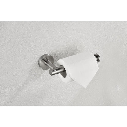 3-Pieces Bathroom Hardware Accessories Set - Towel Bar, Toilet Paper Holder, Robe Towel Hooks