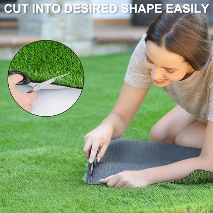 Outdoor Artificial Grass Rug 6x10 ft - Realistic Turf Mat for Patio, Garden & Pets