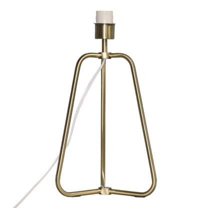 Marble Table Lamp with Bronze Base - Modern Desk Lamp for Bedroom & Living Room
