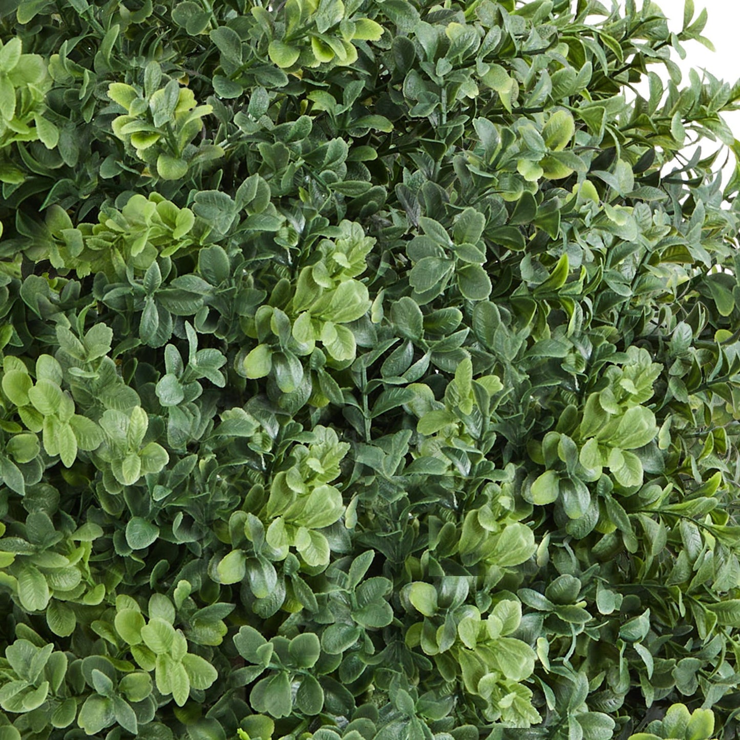 Artificial Topiary Boxwood Trees 22 Inch with Ground Spike - Set of 2, Indoor & Outdoor Faux Shrubs