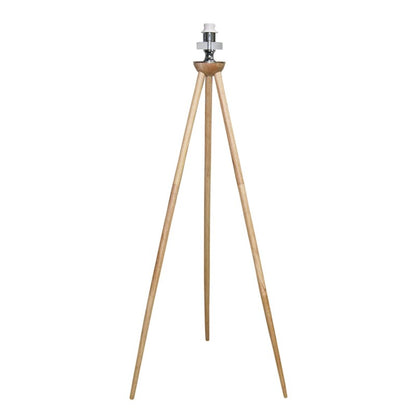 Lirios Wooden Strip Floor Lamp - Tall Corner Standing Light for Living Room & Bedroom