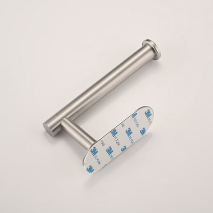 Toilet Paper Holder Self Adhesive, Stainless Steel Rustproof Adhesive Toilet Roll Holder No Drilling