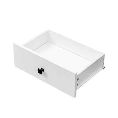 Laundry Cabinet ,with 1 Storage Cabinet And 1 Drawer - White