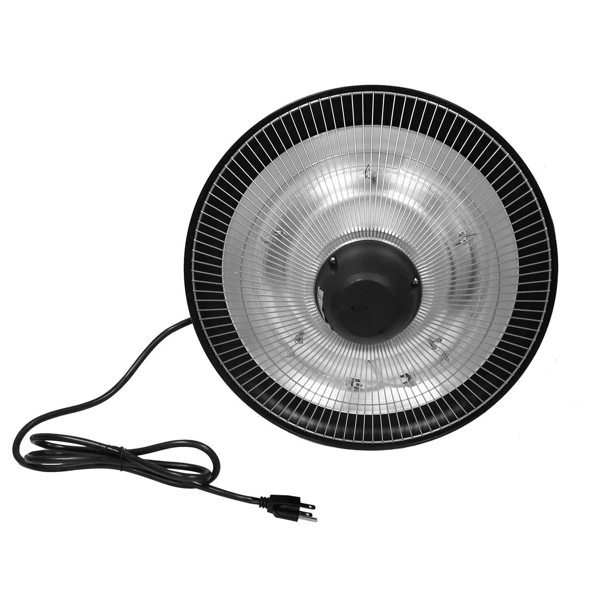 1500W Outdoor Hanging Patio Heater - Ultra-Quiet, IP23 Waterproof, Halogen, 322 sq.ft Coverage